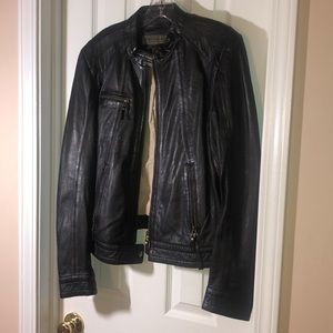 Cute women’s leather moto jacket. EUC, worn once